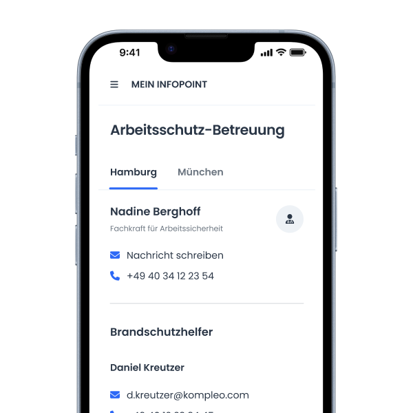 Stellung einer Fachkraft für Arbeitssicherheit